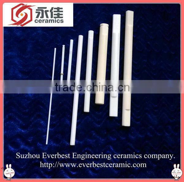high wear resisitance Alumina/zirconia/silicon machinable ceramic rod