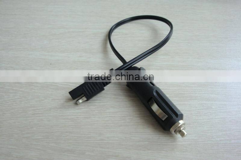 Car cigar socket 12v with battery tender SAE connector plug