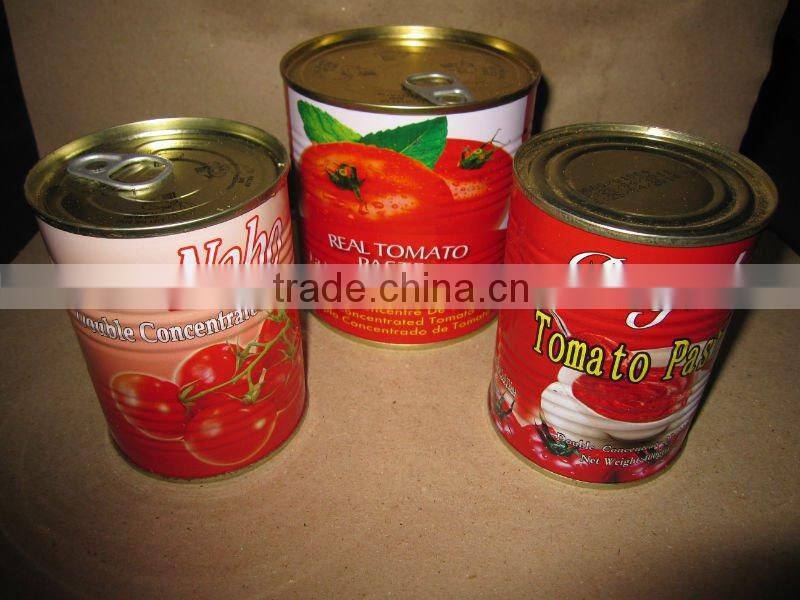 Solid Form and Sauce Product Type Canned Tomato paste 400g