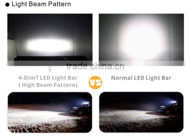 2016 New arrival best IP68 120W 22 inch led light bar off road 4x4