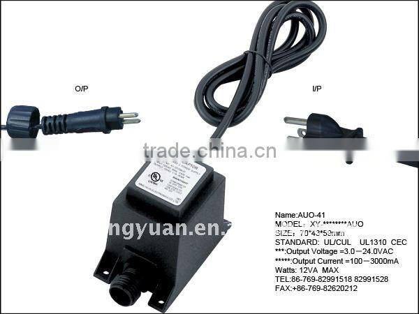 SAA AC 12V Waterproof Transformer