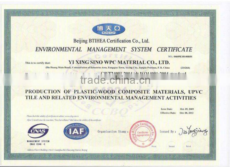 best-selling new co-extrusion wpc decorative flower pot