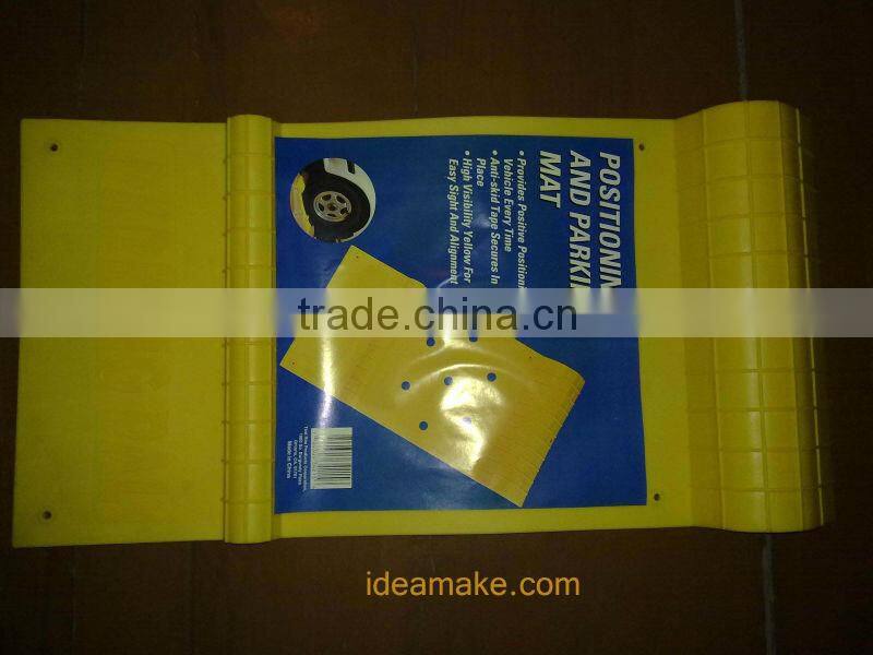 Park smart garage floor mat,guiding a car parking with ease