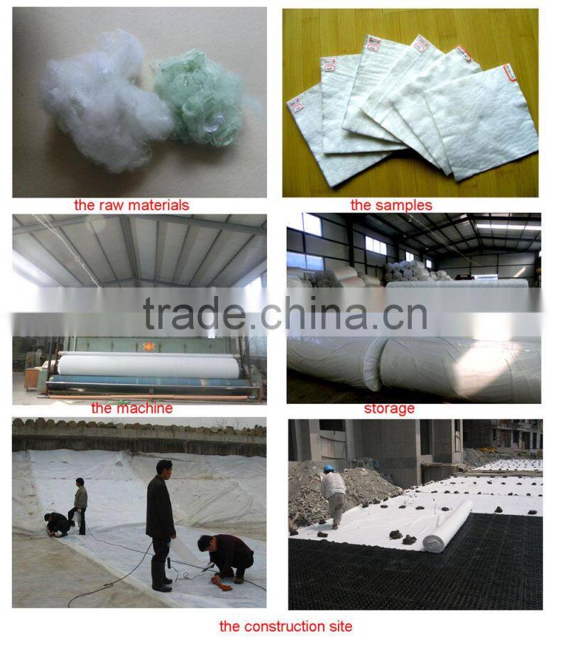 100-450g/sqm geotextile fabric
