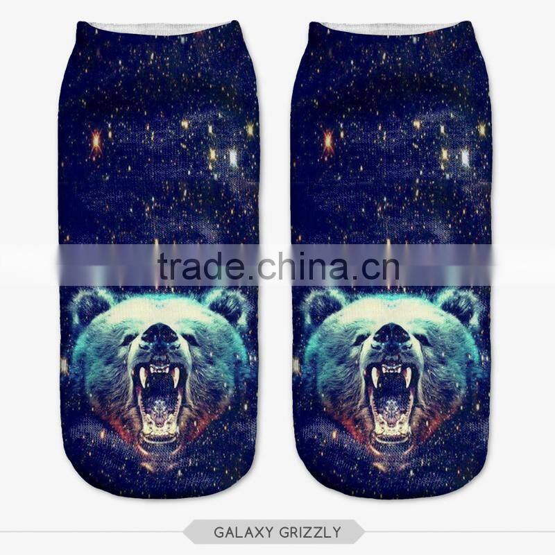 emoji stocking pig wood high quality 3d digital full print colorful ankle socks sports unisex custom hot sale stretch spandex