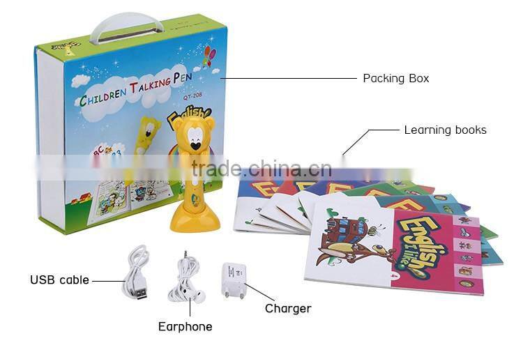 8GB lovely cartoon bear educational english reading pen price