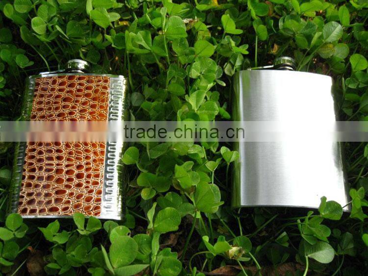 outdoor camping stainless steel hip flask