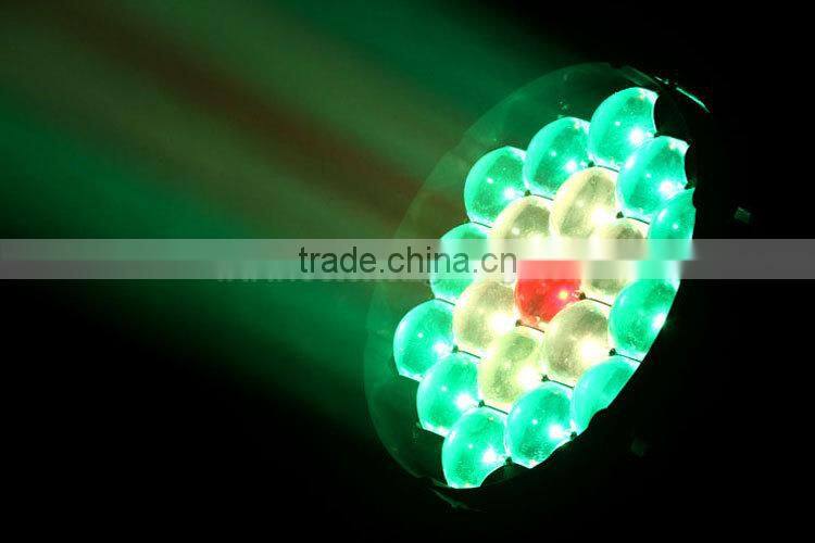 Queenbeam 19x12.8w led stage light moving head light