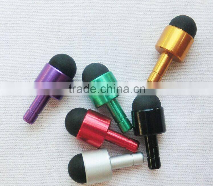 2 in 1 multifunctional Screen touch pen stylus pen can be use for souvenir pen with dustproof plug