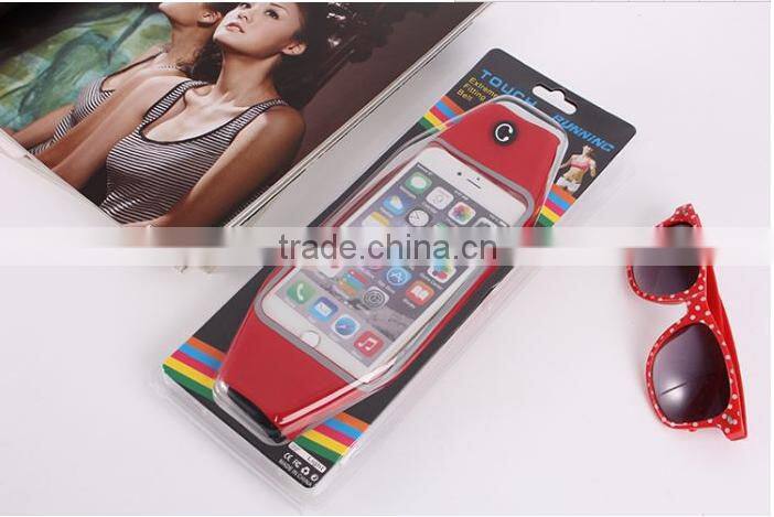 Waterproof Colorful Multifunctional touch Cycling Sport Waist Bag for Running Cycling All Outdoor