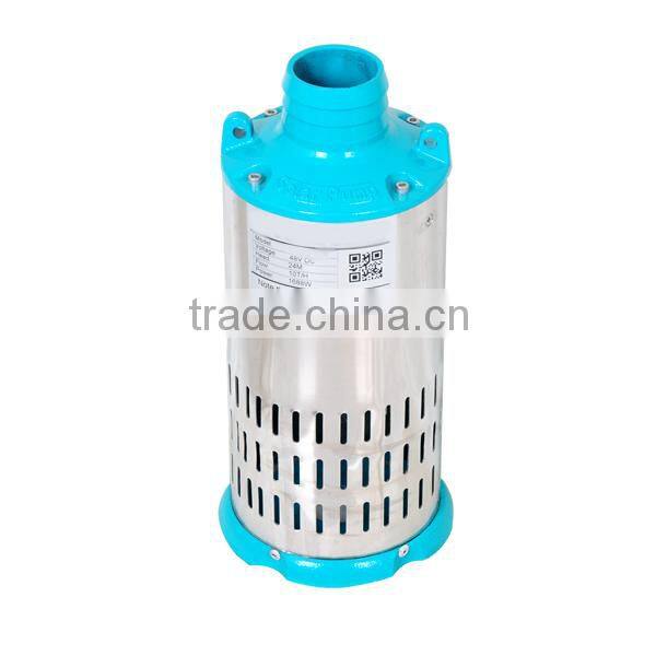 submersible solar pump for agriculture 12v 24v