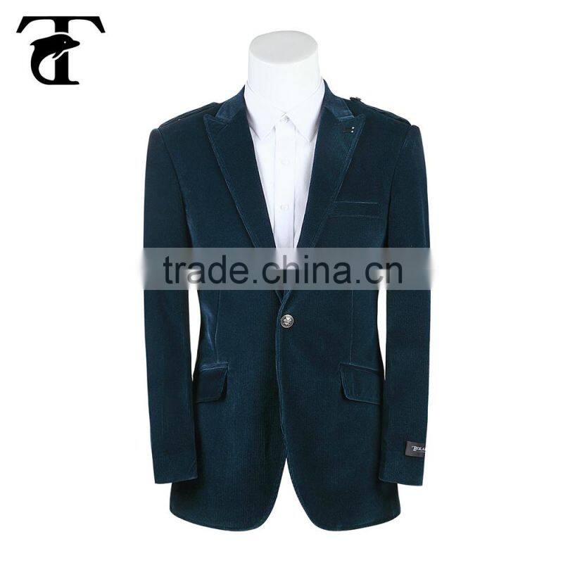 Fashion style OEM service man suit logo design formal wear for man