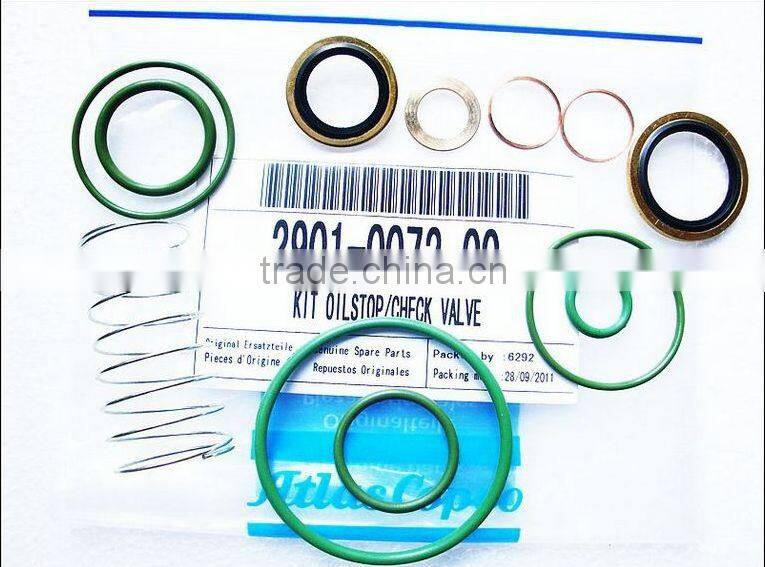Compressor service kit check valve kit unloading valve kit for atlas copco compressor