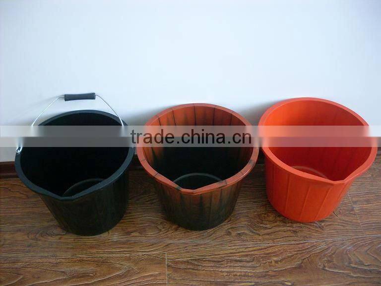 3 gallon plastic bucket for home bucket with handle