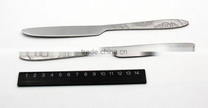2016 cheapest stainless steel & inox knife in table cutlery