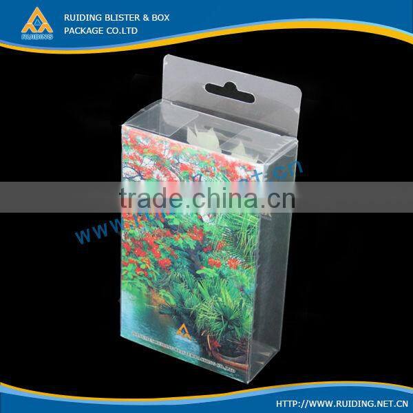 clear small glass bottles packaging box