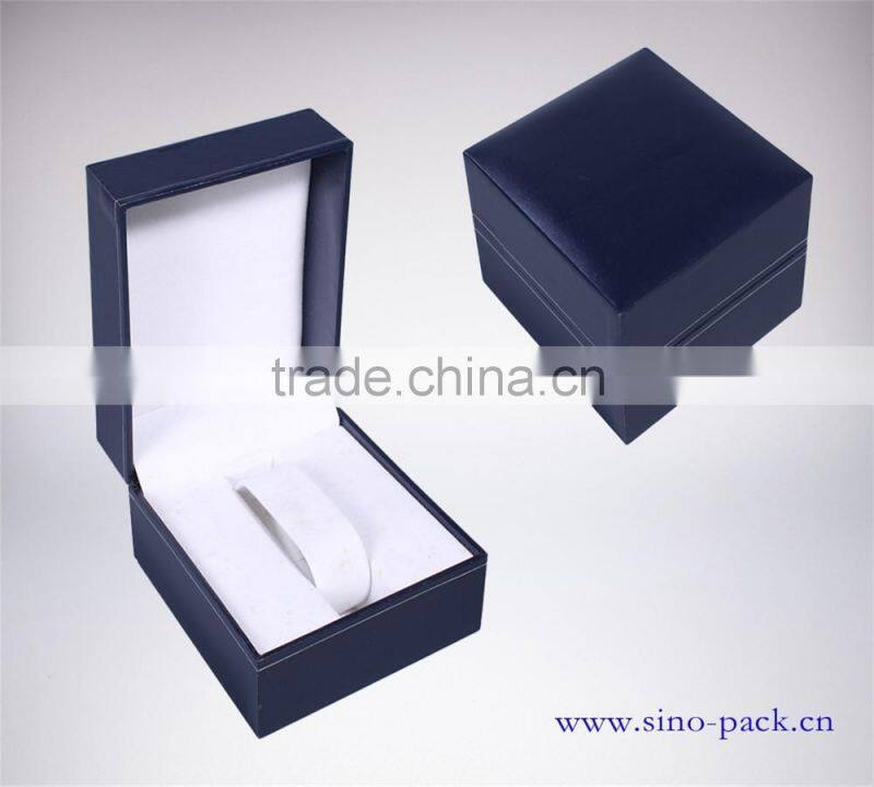 Black hard paper jewelry box paperboard watch gift packaging box