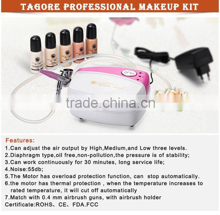 Tagore TG216K-01 new airbrush makeup foundation airbrush