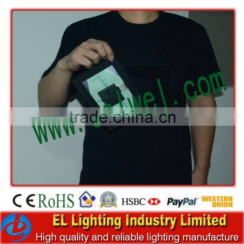 Promotional wireless el t-shirt
