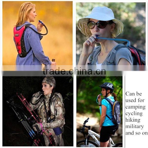 Microban 1L army green water storage bladder with tube cover