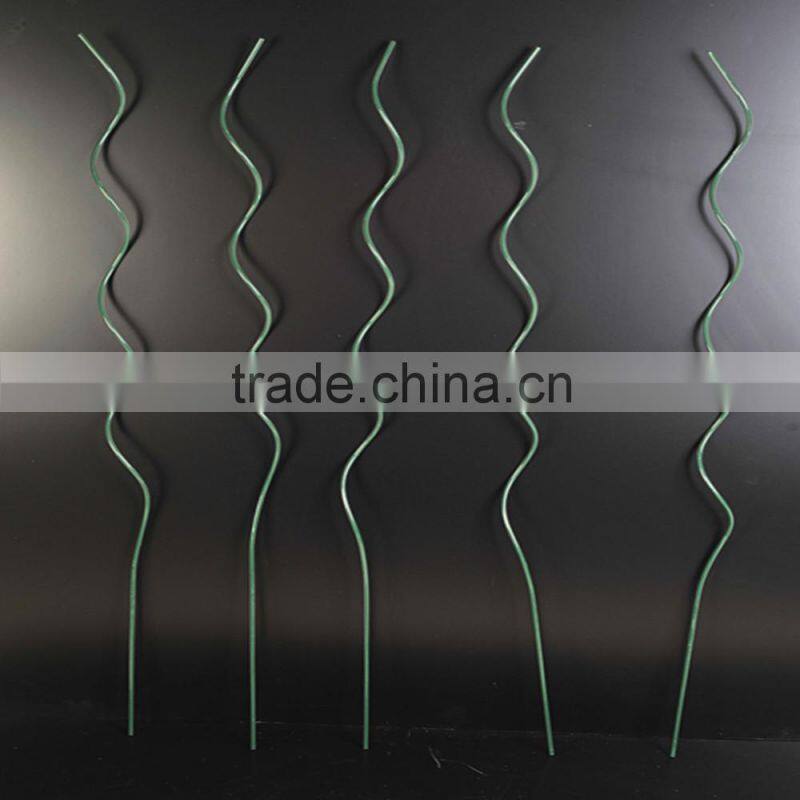 useful iron powder coated tomato spiral stake