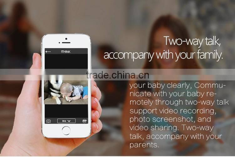 smooth instant completed video, 720p HD smart wifi camera ip camera