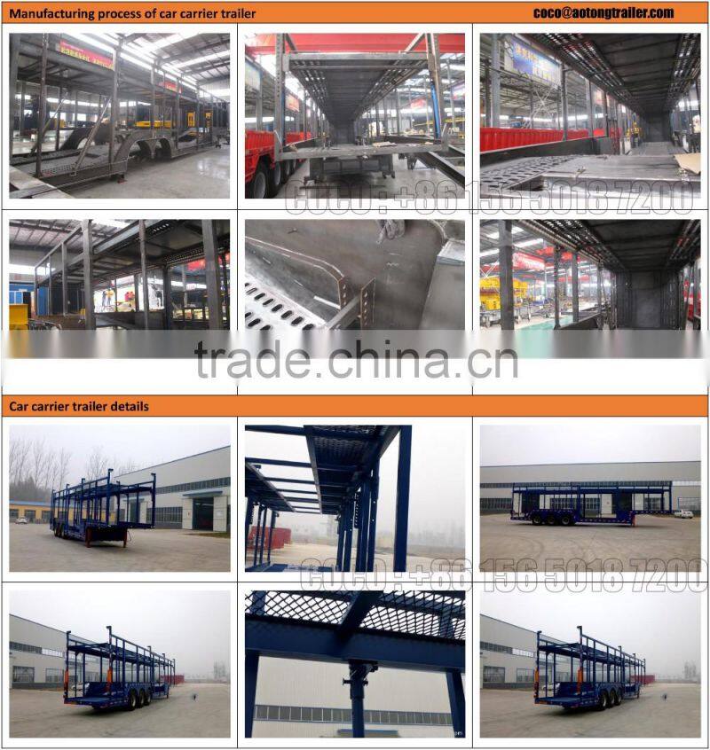 HOT SALE enclosed 3 car carrying trailer for sale