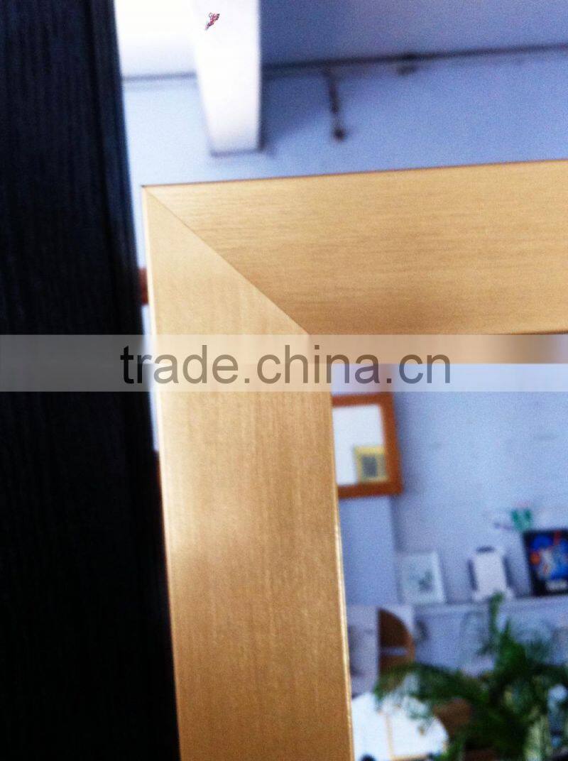 antique golden framed wall mirror, large wall mounted dressing mirror