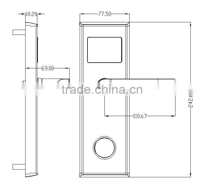 Computer Controlled Sensor Door Knob Lock