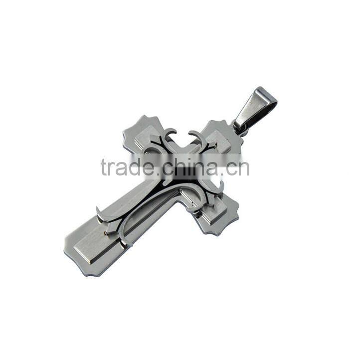 Kindy Jewelry JCN0328 high quality stainless steel cross necklace pendant