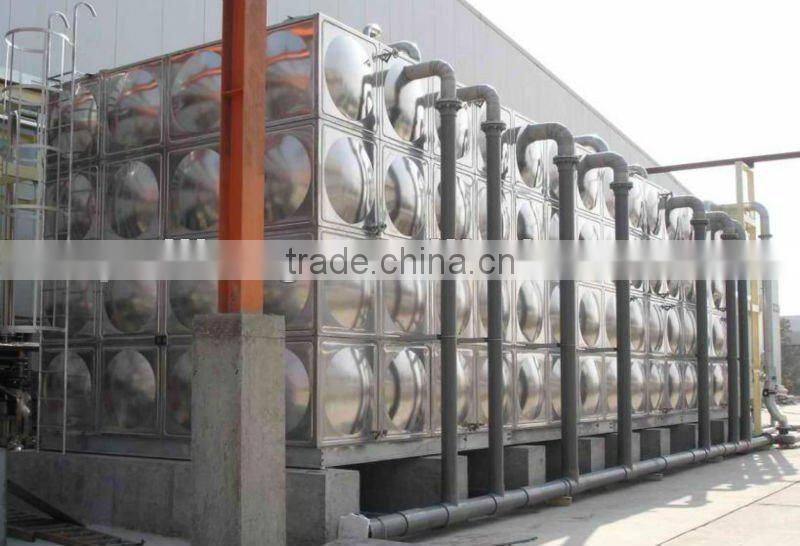 ASME galvanised water tanks / water storage tanks