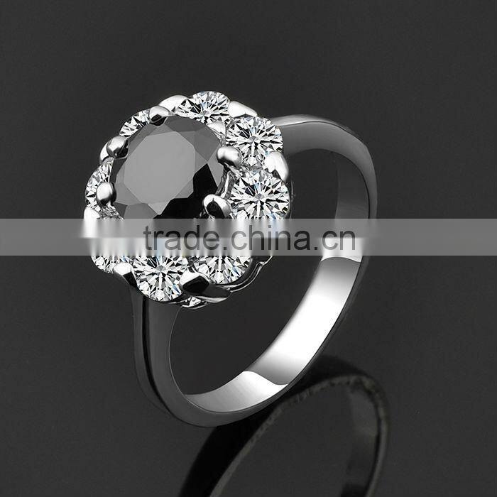 Fashion Jewelry Making Suppliers Wholesale Rings Chocolate Diamond