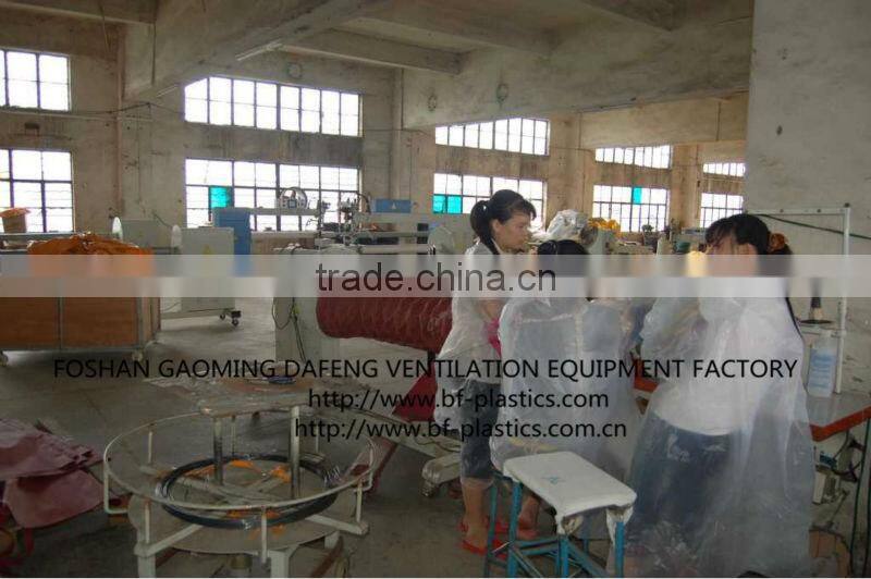 10" x 5m 800Celsius high temp heater duct