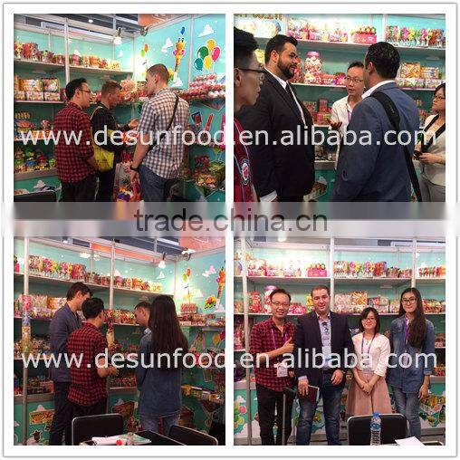 CC straw candy in gas jar bottle