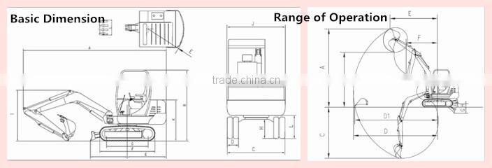 Mini Excavator Hydraulic Pump and Oil Cooler