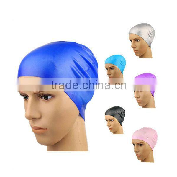 High Quality Swimming Cap Custom Design Silicone Swimming Cap