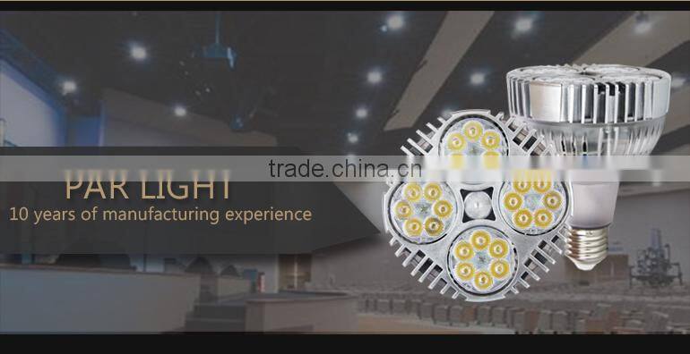 Plastic head led par stage light