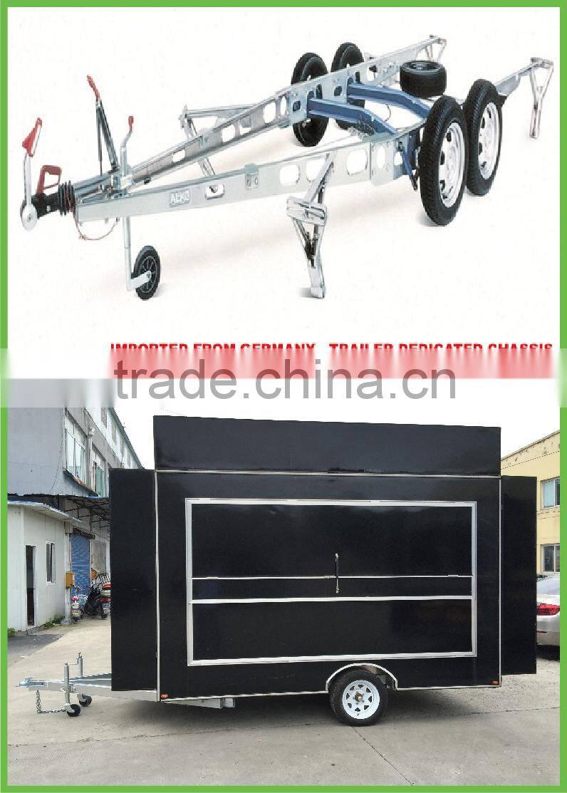 FV-55 trailer fast food food van trailer electric food tricycle