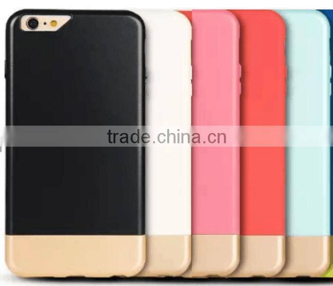 2 in 1 mix color Creative colorful phone case for iphone