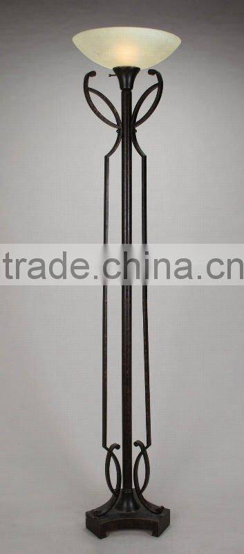 2015 Black iron lighting decoration uplight floor/floor lamp