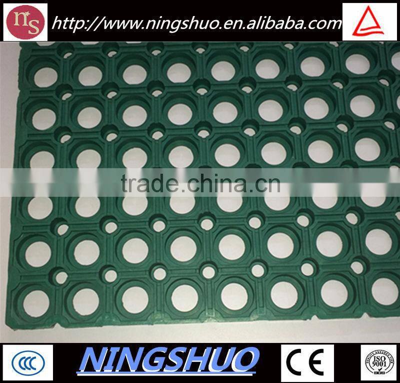 China supplier of outdoor UV proof durable rubber flooring for boat