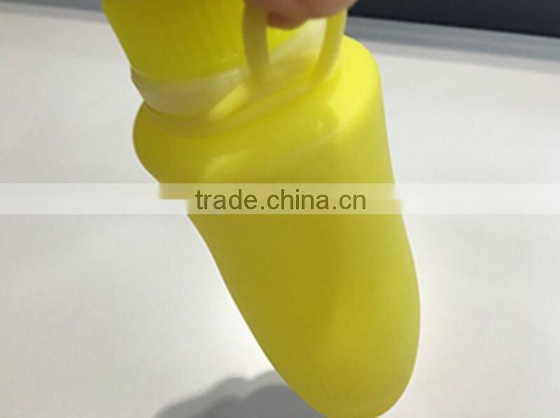 500ml & 750ml foldable water bottle, 2016 new products silicone water bottle