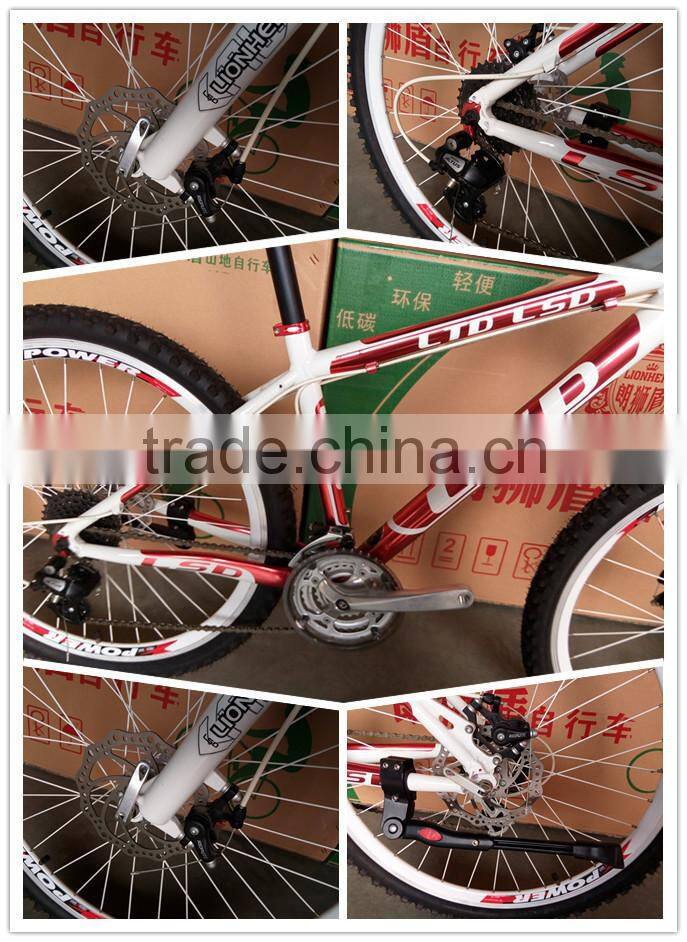High quality china export aluminum alloy 26 inch mountain bike