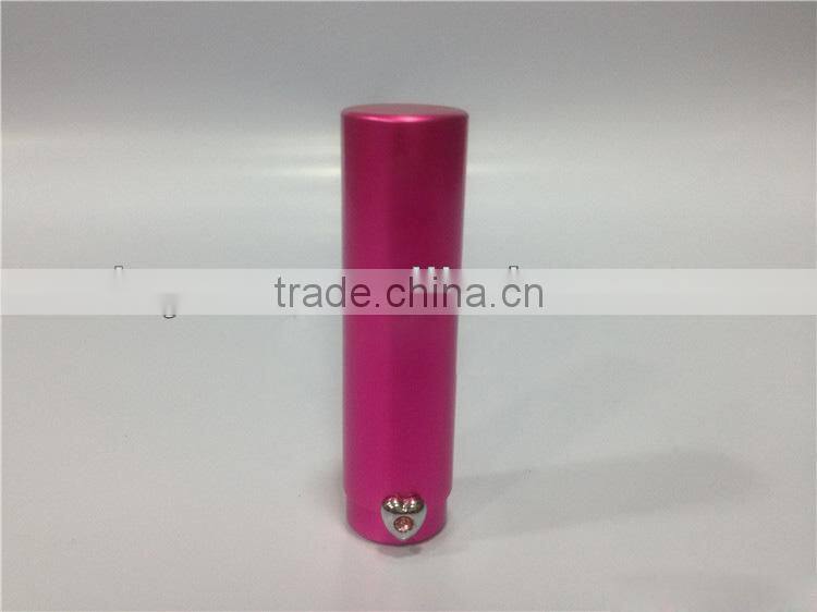 metal handle make up retractable powder brush