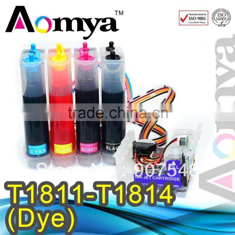 Zhuhai factory T1801 T1811 ciss for Epson xp 405, with latest auto reset chip