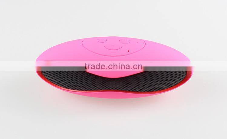 Mini Stereo Handsfree Mic Wireless portable speaker Bluetooth with fm