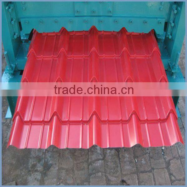820 Trapezoidal Coloured Metal Roofing Sheet Molding Machine