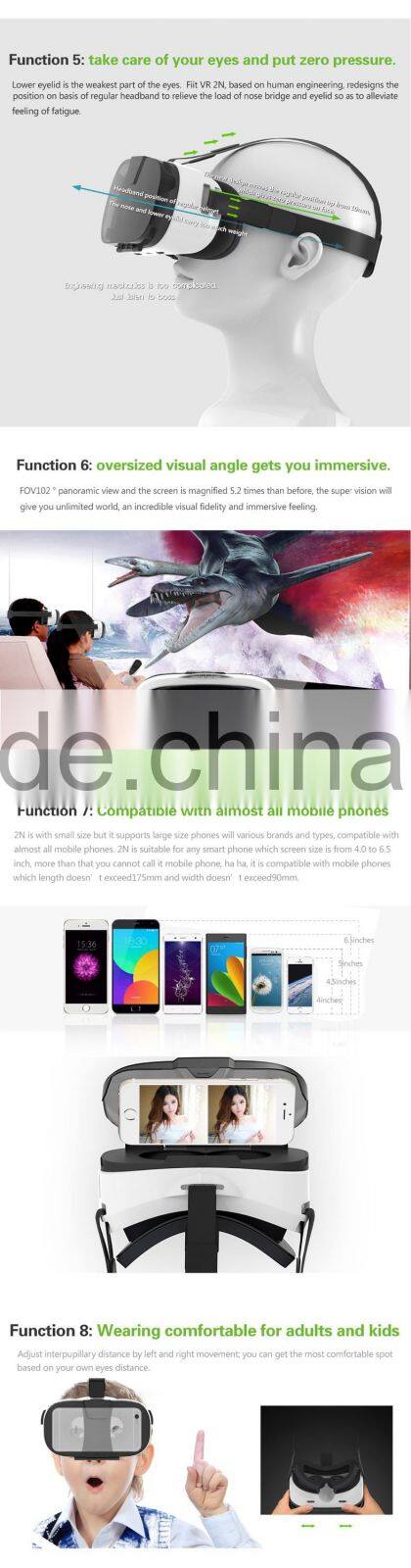 Patent Virtual Reality VR 3D With Remote Control