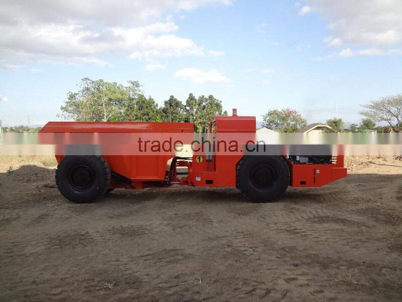12 Ton 6 m3 capacity Underground Construction Low Profile Dump Truck for Sale