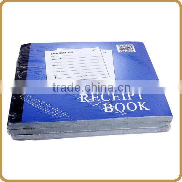 Handing hotel bill sample receipt of payment